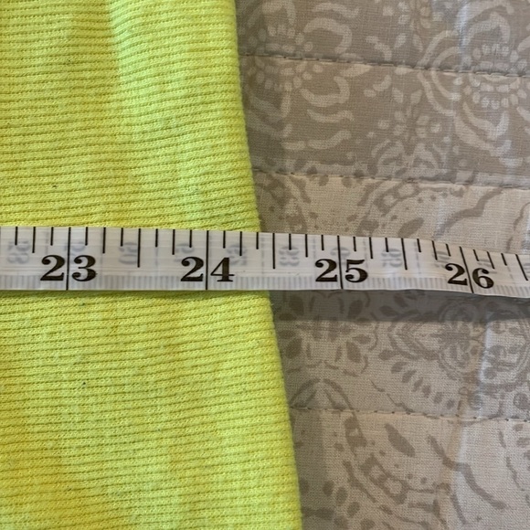 Reflex Neon Yellow California Flag Long Sleeve Hoodie Medium - Picture 8 of 10